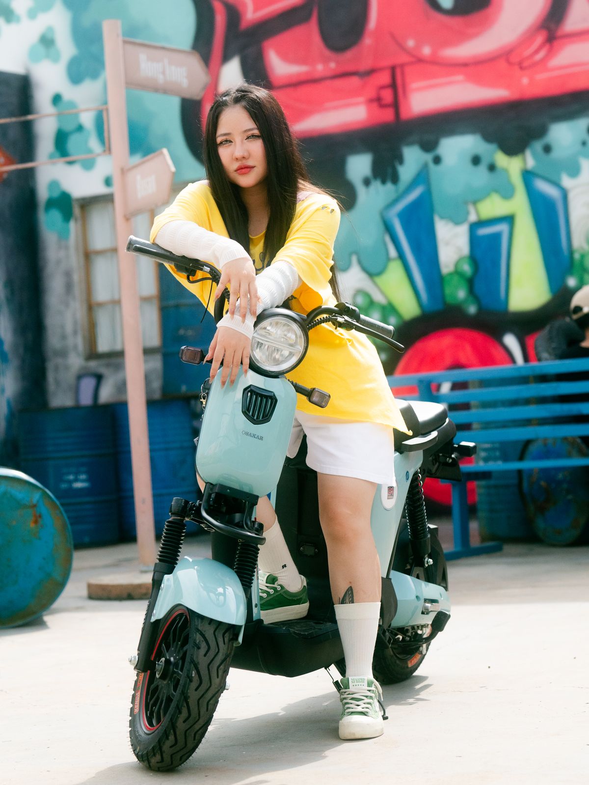 XE ĐẠP ĐIỆN OSAKAR MANDI